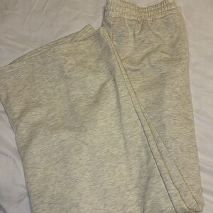 SHEIN Cream Boot Cut Pants